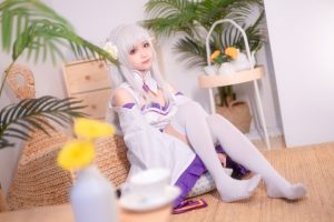 蠢沫沫cos图片NO.04艾米莉亚-一七天佳