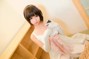 蠢沫沫momo加藤惠礼服图片集-一七天佳