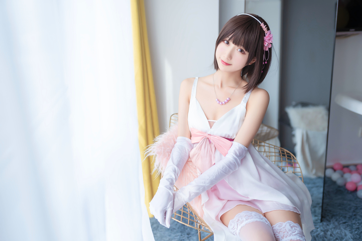 图片[2]-木绵绵OwO加藤惠cos礼服图集-一七天佳