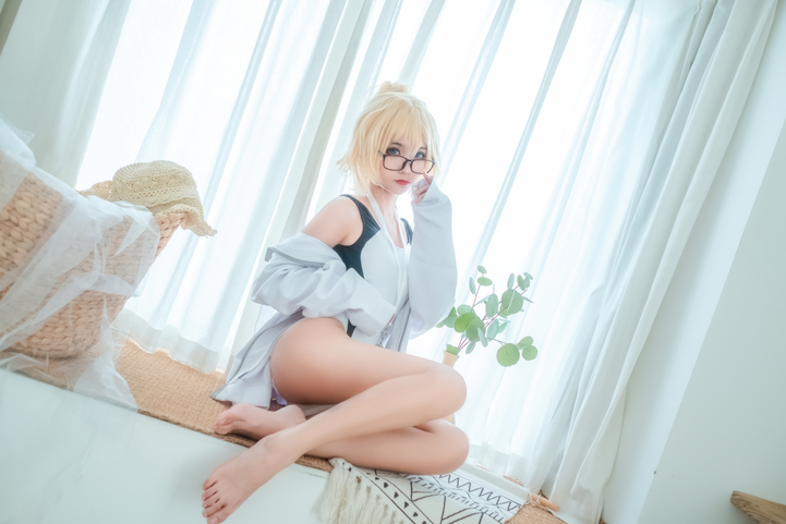 图片[2]-蠢沫沫momo的cos贞德图片集-xwang.vip